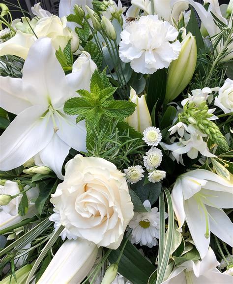 Funeral Flowers - Delivered to local funeral directors in Wilmslow