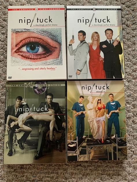 NIP TUCK COMPLETE SEASON ONE TWO THREE FOUR 1 2 3 4 FIRST SECOND THIRD