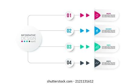 Infographic Template Business Concept Diagram Stock Vector (Royalty ...