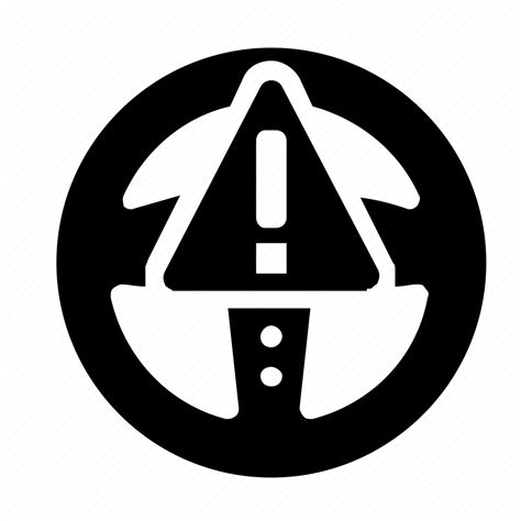 Car Steering Wheel Alert Icon Download On Iconfinder