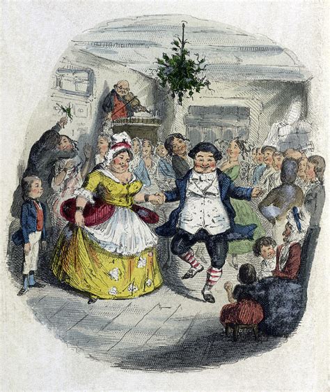 A Christmas Carol Mr Fezziwigs Ball Photograph By British Library