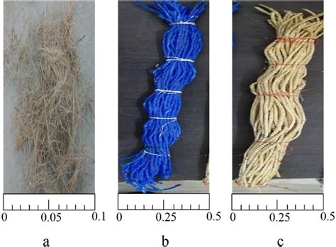 Fibers Used A Coir Fiber B Polypropylene Fiber And C Jute Fiber