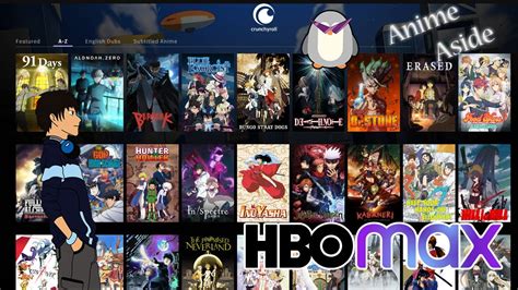 Anime On HBO Max Crunchyroll Anime Aside YouTube