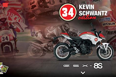 Suzuki Meluncurkan GSX 8S Edisi Kevin Schwant Hanya 5 Unit Sebegini