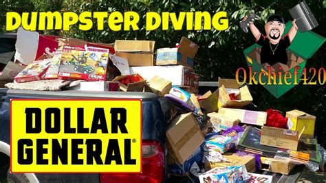 Okchief Dumpster Diving EP 71 INSANELY EPIC Dollar General Haul YouTube