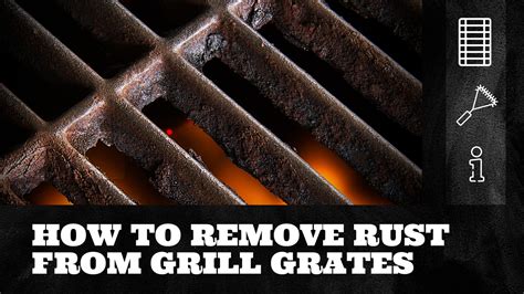 How To Remove Rust From Grill Grates The Bearded Butchers