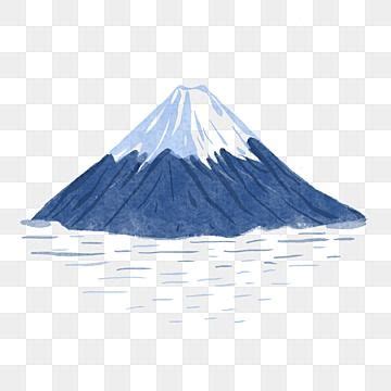 Mount Fuji Png Transparent Mount Fuji Watercolor Style Japanese Tourist