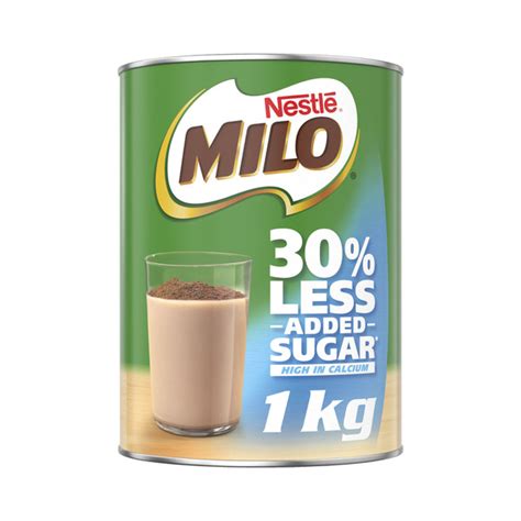 Buy Milo 30 Less Added Sugar Chocolate Malt Powder Drink 1kg Coles