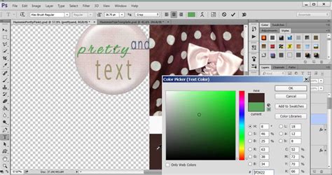 Digital Scrapbooking Flair Tutorial Youtube