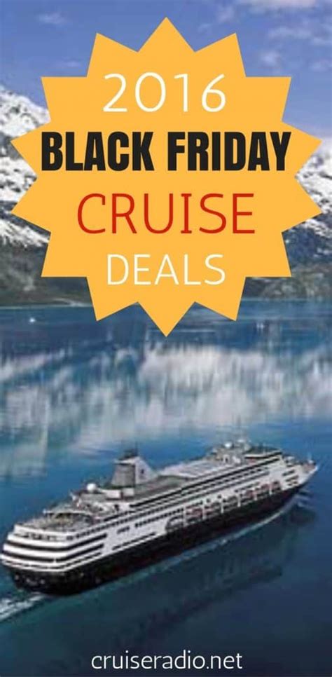 7 Black Friday Cruise Deals