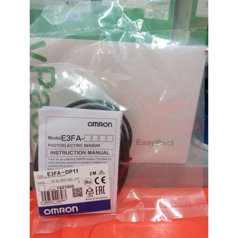 Jual Photoelectric Sensor E Fa Dp Omron Pnp Light On Dark On M