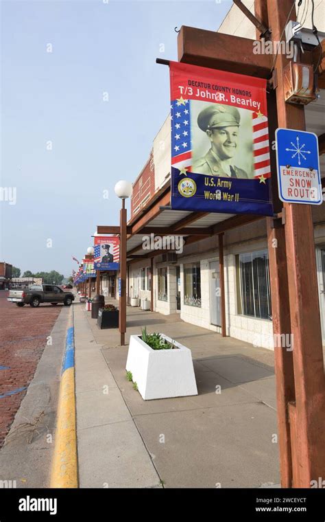 Downtown Oberlin Kansas Hi Res Stock Photography And Images Alamy