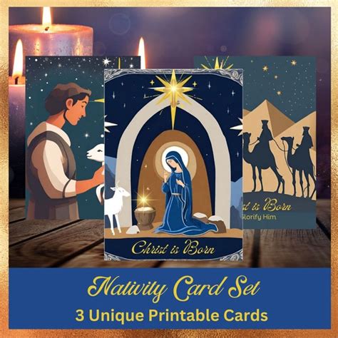 Catholic Personalized Christmas Cards Etsy