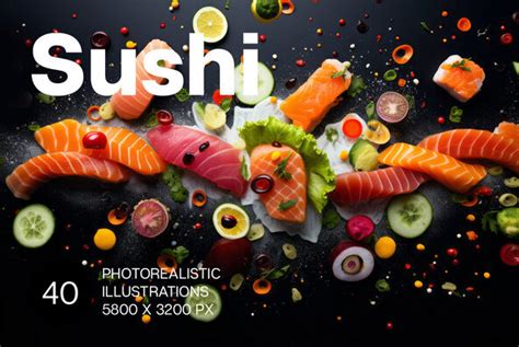 Sushi Art Graphics - YouWorkForThem