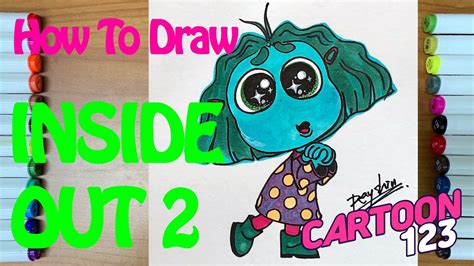 How To Draw And Color Inside Out 2 I Envy Youtube