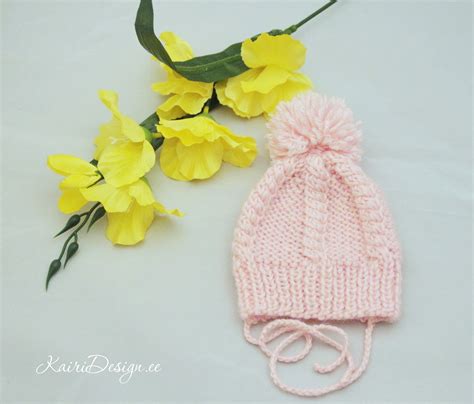 HAND KNITTING PATTERN Baby Doll Hat Knitting, Baby Doll Scarf, Knitting ...