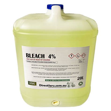 ECOS Bleach Cleaner 4% Chlorine 20L | FoodPackaging2U