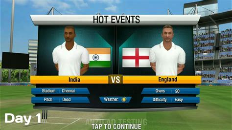 Th February Ind Vs Eng Nd Test Match Day World Cricket