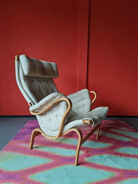 Vintage Pernilla Lounge Chair Fauteuil Bruno Mathsson Dux Bestwelhip