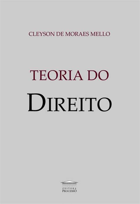 Teoria Do Direito Editora Processo