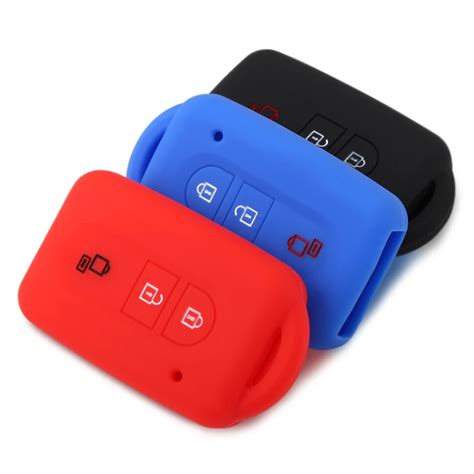 Button Silicone Car Remote Key Fob Shell Cover Case For Nissan