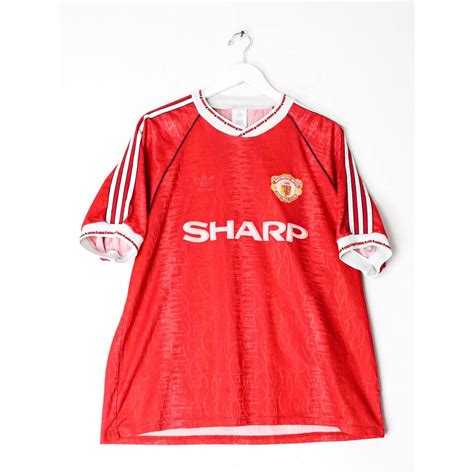 Adidas Vintage Manchester United 1990 92 Adidas Home Jersey Grailed