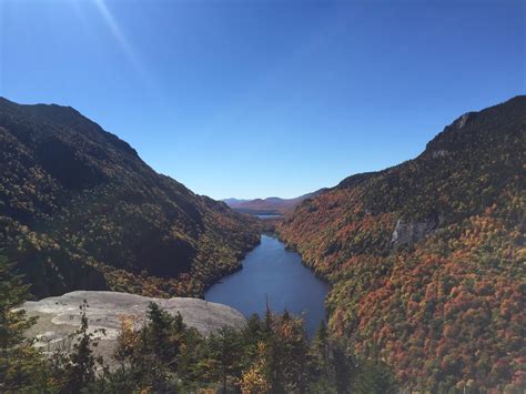 Fall foliage in the Adirondacks, NY [1334x750] [OC] : EarthPorn