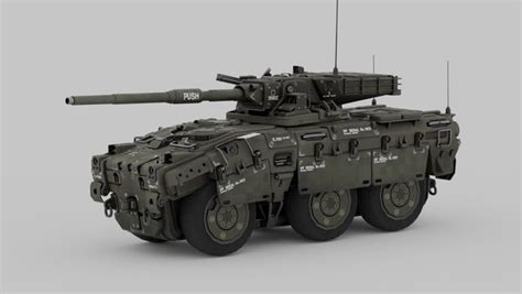 Light Tank 3D model - TurboSquid 2041251