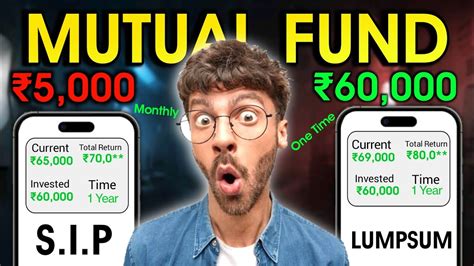 1 Year Letter Surprising 😮 Return Mutual Fund Sip Vs Lumpsum Mind Blowing Result Easy Way