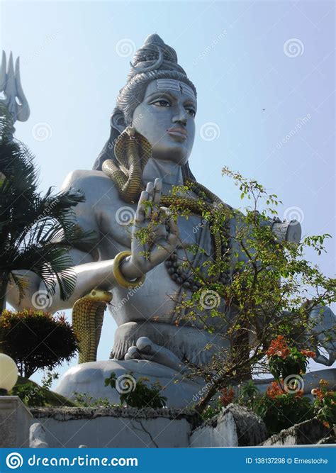 Estatua De Shiva En Murudeshwara Foto De Archivo Imagen De Ganesha