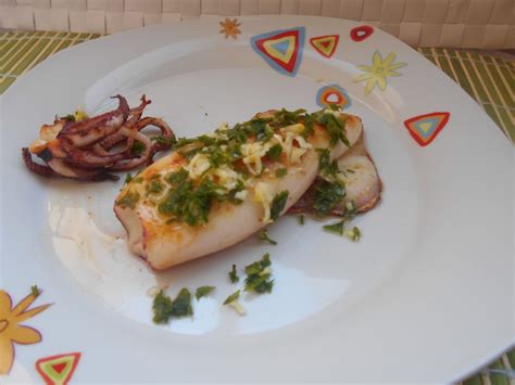 918 Receta CALAMAR A LA PLANCHA Y TRUCOS PARA QUE QUEDE TIERNO