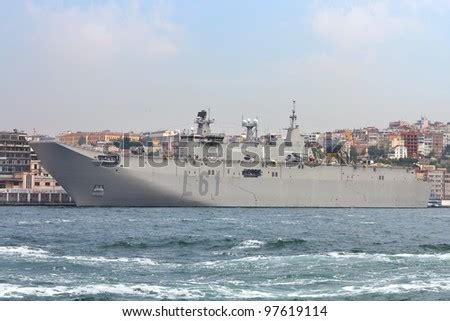 ISTANBUL MAY 30 Strategic Projection Vessel Of The Spanish Navy L