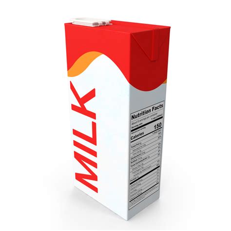 Red Milk Carton With Flat Cap Png Images And Psds For Download