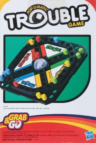 Hasbro Gaming Trouble Grab And Go Board Game 1 Ct Kroger