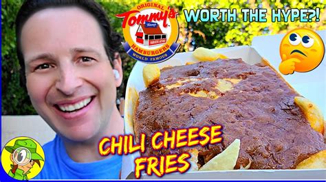 Original Tommys™ Chili Cheese Fries Review 🍖🧀🍟 Worth The Hype Peep