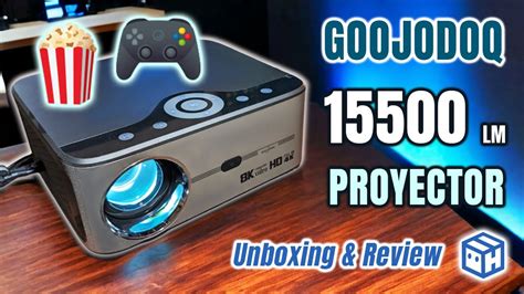 Potencia A Buen Precio Proyector Goojodoq Lm Unboxing Review