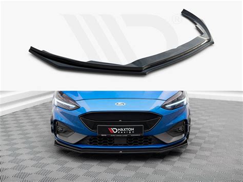 Front Splitter V5 Ford Focus St St Line Mk 4 Maxton Design Uk