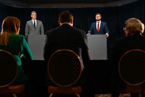 5 Takeaways From Vance And Ryans Final Ohio Senate Debate The New