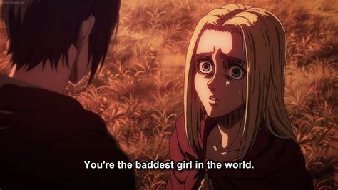 Eren Youre The Baddest Girl In The World Youtube