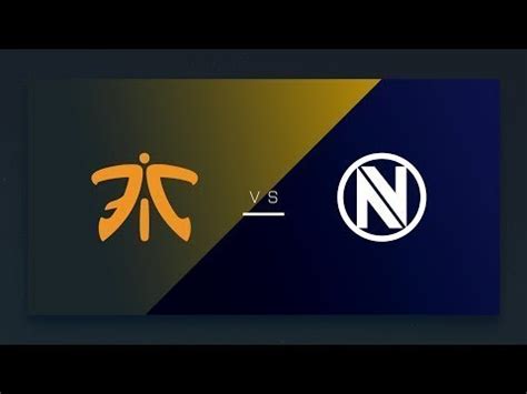 Cs Go Fnatic Vs Team Envyus Cbble Mapa Semana Esl Pro