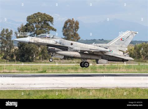 United Arab Emirates Air Force F-16E Desert Falcon Stock Photo - Alamy