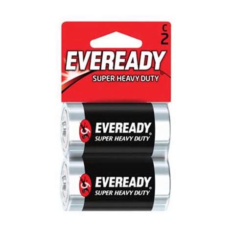 Eveready Super Heavy Duty C 2 Pack