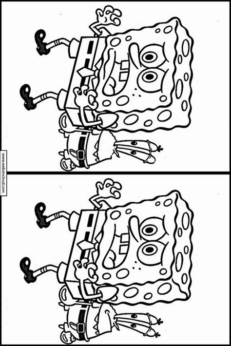 Trova Le Differenze Facile Spongebob 29