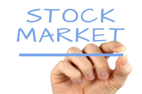 Stock market - Handwriting image