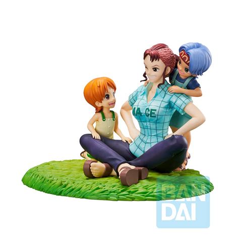 One Piece Nami And Bellemere Emotional Stories Ichiban Statue