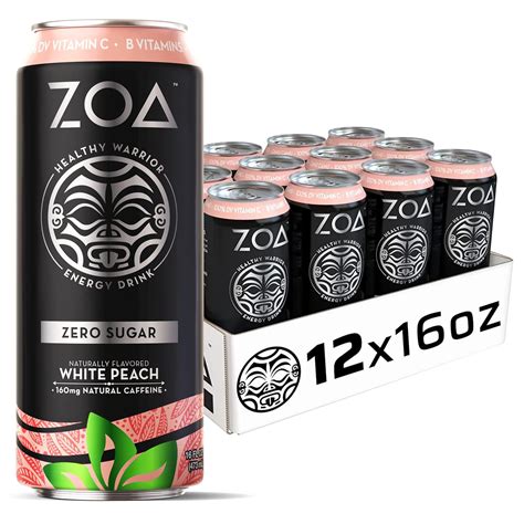 Buy ZOA Zero Sugar Energy Drink Bundle All Flavors 16 Fl Oz 60 Pack