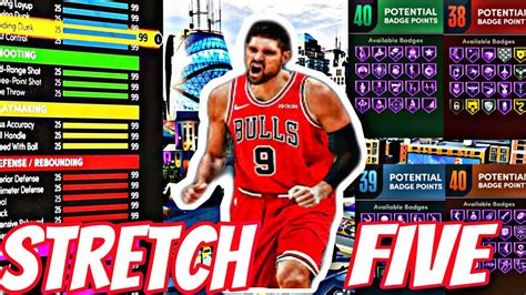 Rare Stretch Big Build Best Center Build Nba 2k22 Next Gen Youtube