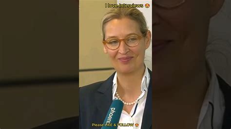 Alice Weidel Wie Doof Darf Ein Reporter Fragen Youtube