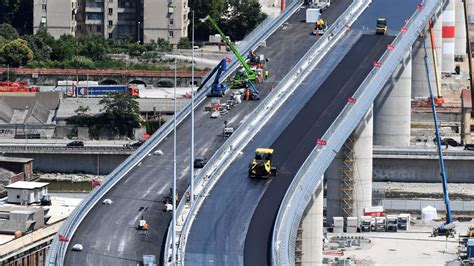 Inaugurazione Nuovo Ponte Di Genova Si Chiamer San Giorgio