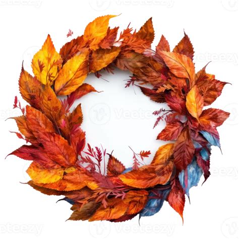 Autumn Leaves Frame Illustration 24533439 Png